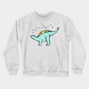 Classy Stegosaurus Crewneck Sweatshirt